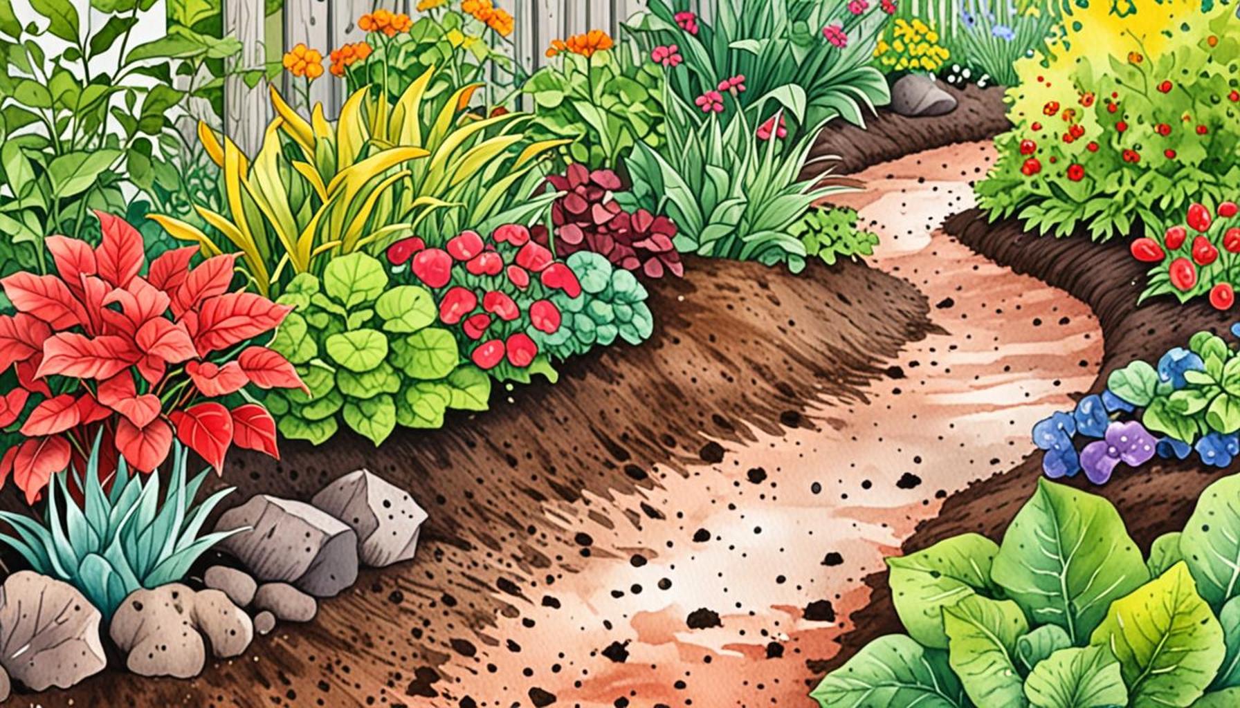 Mulching and Its Advantages in Soil Moisture Retention for Home Gardens