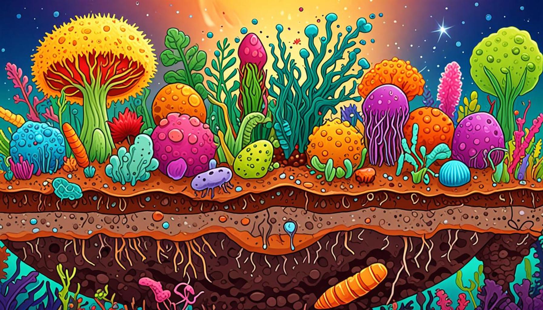 The Microbial World: Beneficial Organisms That Improve Soil Health